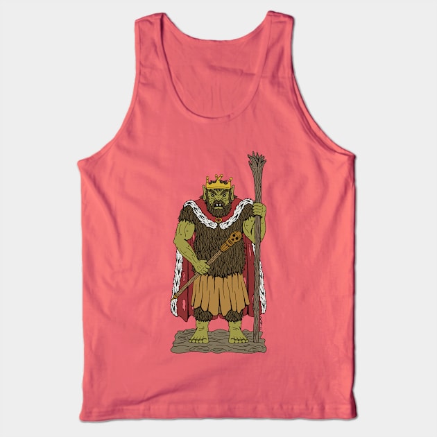 King Troll Tank Top by AzureLionProductions